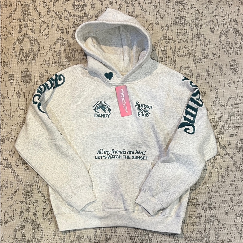 Gray Hoodie for Book Lovers